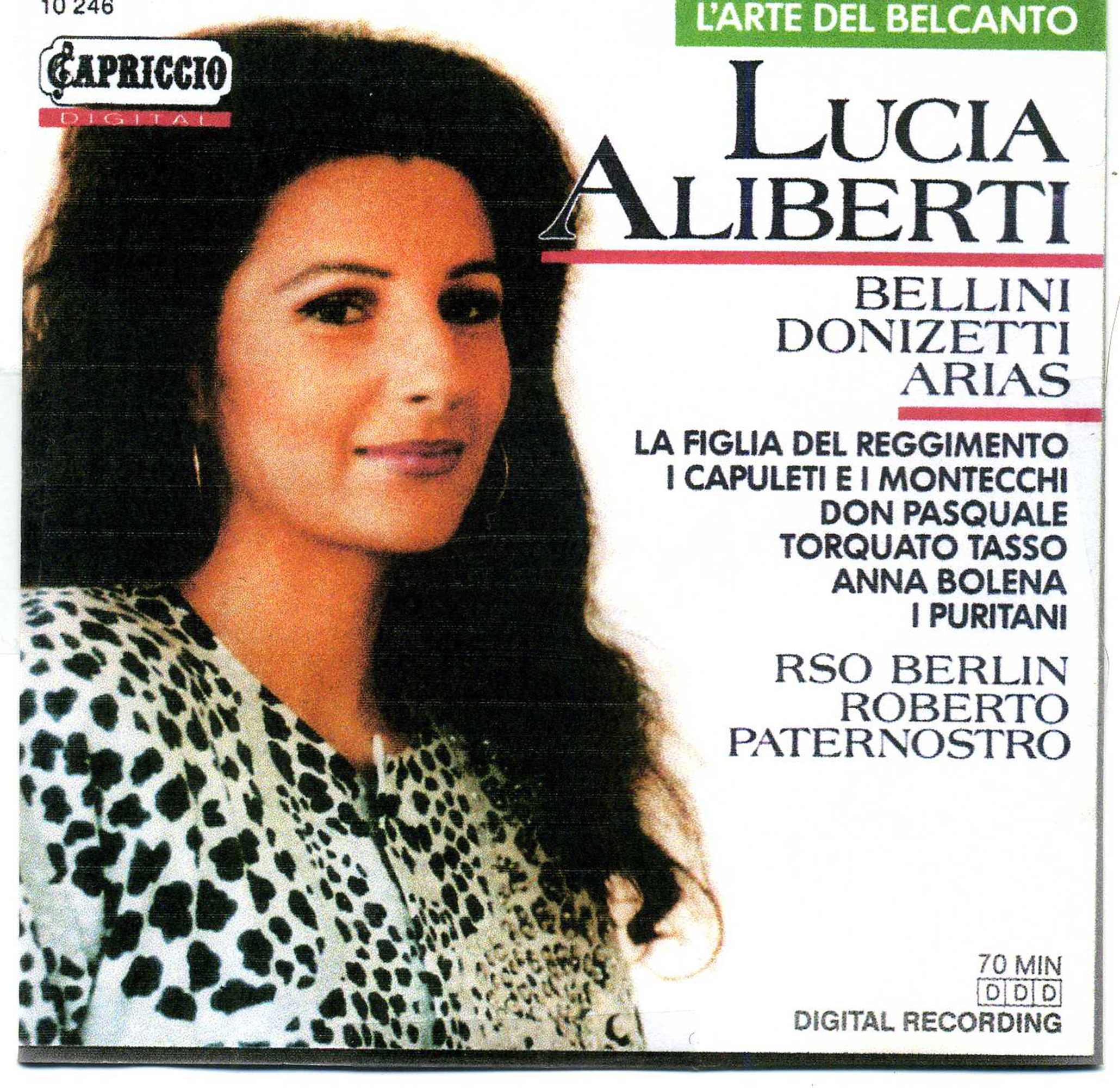 Lucia Aliberti⚘”Bellini Donizetti Arias"⚘conductor Roberto Paternostro⚘Digital Recording⚘Capriccio Digital⚘:http://www.luciaaliberti.it #luciaaliberti #robertopaternostro #bellinidonizettiarias #capricciodigital