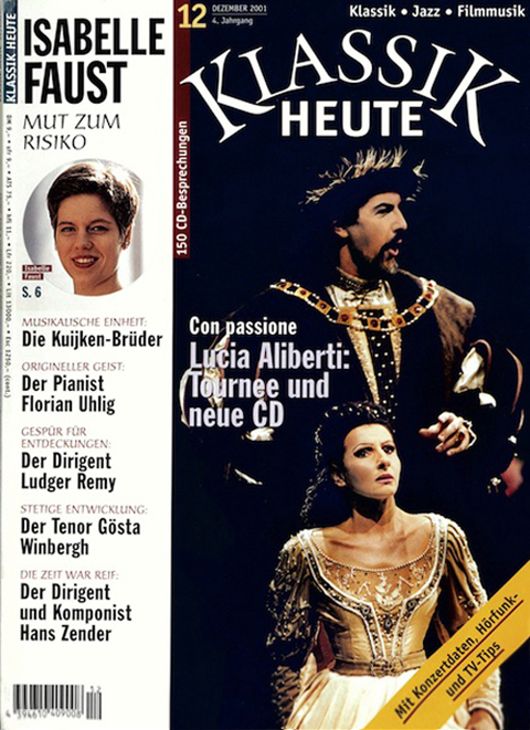 Lucia Aliberti⚘"Klassik Heute"⚘Magazine⚘Cover⚘Interview⚘:http://www.luciaaliberti.it #luciaaliberti #klassikheute #magazine #cover #interview