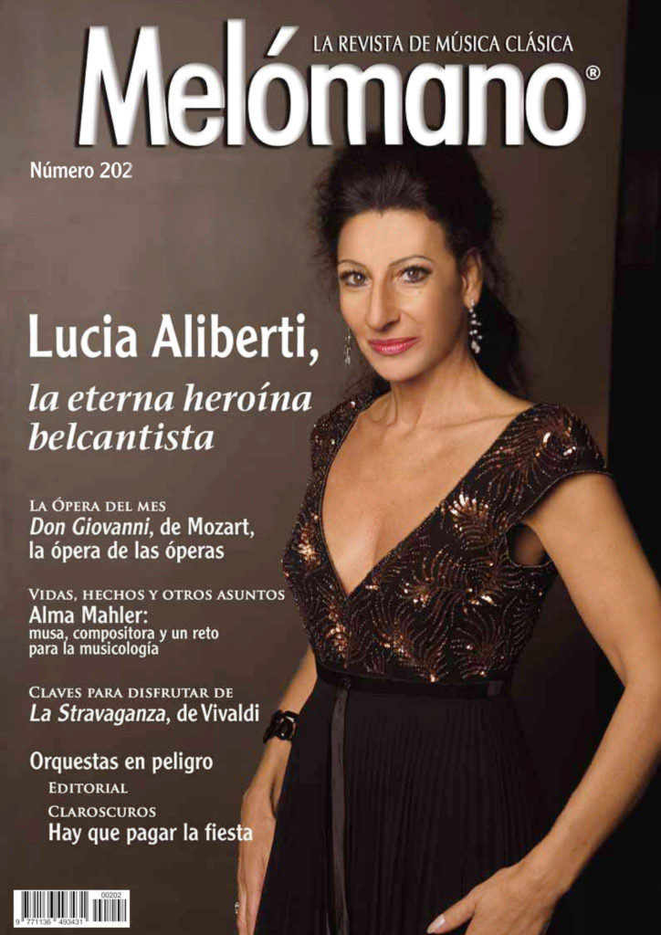Lucia Aliberti⚘"Melomano"⚘La Revista de Musica Clasica⚘Magazine⚘Cover⚘"La Heterna Eroina Belcantista"⚘Portrait⚘Interview⚘:http://www.luciaaliberti.it #luciaaliberti #melomano #magazine #cover #portrait #interview #larevistademusicaclasica