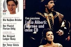 Luca Aliberti-Klassik Heute-Magazine-Cover-Interview:http://www.luciaaliberti.it #luciaaliberti #klassikheute #magazine #cover #interview
