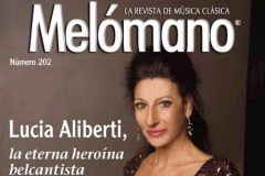 Lucia Aliberti⚘"Melomano"⚘La Revista de Musica Clasica⚘Magazine⚘Cover⚘"La Heterna Eroina Belcantista"⚘Portrait⚘Interview⚘:http://www.luciaaliberti.it #luciaaliberti #melomano #magazine #cover #portrait #interview #larevistademusicaclasica