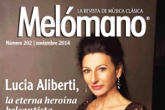 Lucia Aliberti-Melomano-La Revista de Musica Clasica-Magazine-Cover-La Heterna Eroina Belcantista-Portrait-Interview:http://www.luciaaliberti.it #luciaaliberti #melomano #magazine #cover #portrait #interview #larevistademusicaclasica