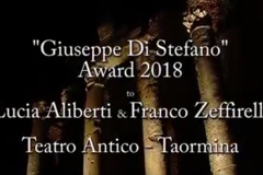 Lucia Aliberti and Franco Zeffirelli-Giuseppe Di Stefano Award 2018:http://www.luciaaliberti.it #luciaaliberti #francozeffirelli #giuseppedistefanoaward