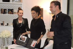 Lucia Aliberti with Marco Mannozzi and his wife-Marco Mannozzi Makeup Lounge-Nikolai Center-Berlin-Autograph Session-Photo Shooting-La Perla Fashion:http://www.luciaaliberti.it #luciaaliberti #marcomannozzi #nikolaicenter #berlin #autographsession #photoshooting #laperlafashion