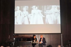 Photo Marco Mannozzi-Lucia Aliberti with the Musicologist Michael Horst- Belcanto Symposion-Deutsche Oper Berlin-Berlin-Photo of Beatrice di Tenda-Marcello Viotti conductor-:http://www.luciaaliberti.it #luciaaliberti #michaelhorst #robertoalagna #marcelloviotti #belcantosymposion #deutscheoperberlin #berlin #luciadilammermoor
