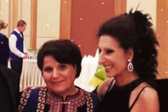Lucia Aliberi with the Turkmen Politician Akja Tajiyewna Nurberdiyewa⚘Special Gala Concert⚘Congress Centre⚘Ashgabat⚘Turkmenistan⚘Photo taken from the Newspaper⚘Krizia Fashion⚘:http://www.luciaaliberti.it #luciaaliberti #akjatajiyewnanurberdiyewa #congresscentre #ashgabat #turkmenistan #galaconcert #kriziafashion