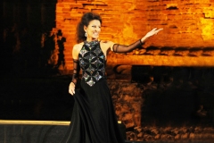Lucia Aliberti⚘Greek Theatre⚘On Stage⚘Taormina⚘Portrait Series⚘Krizia Fashion⚘:http://www.luciaaliberti.it #luciaaliberti #greektheatre #taormina #concert #onstage #kriziafashion