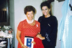 Aliphoto-Lucia Aliberti with Vera Giulini-Teatro Nuovo G.Menotti-Spoleto-Norma-Opera :http://www.luciaaliberti.it #luciaaliberti #veragiulini #teatronuovo #spoleto #norma #dressingroom 