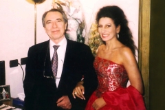 Photo Corrado M.Falsini-Lucia Aliberti with the  Director of the Rome Opera Francesco Ernani-La Traviata-Rome Opera House-Dressing Room:http://www.luciaaliberti.it #luciaaliberti #francescoernani #romeoperahouse #concert #concert 