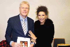 Photo Marco Mannozzi-Lucia Aliberti with the musicologist and journalist Michael Horst-Belcanto Symposion-Deutsche Oper Berlin-Berlin-Dressing Room-Escada Fashion:http://:www.luciaaliberti.it #luciaaliberti #michaelhorst #belcantosymposion #deutscheoperberlin #berlin #dressingroom #escadafashion