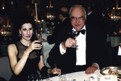 Lucia Aliberti with Chancellor of Germany Helmut Kohl⚘Special Gala Concert⚘Petersberg⚘Bonn⚘German Government⚘Official Dinner⚘Photo taken from the  Newspaper⚘TV News⚘La Perla Fashion⚘:http://www.luciaaliberti.it #luciaaliberti #helmutkohl #petersberg #bonn #specialgalaconcert #germangovernment #officialdinner #tvportrait #tvnews #video #laperlafashion