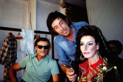 Lucia Aliberti with the actor Alberto Testori and the film director,writer and producer Federico Bruno⚘During the Documentary Film about Pier Paolo Pasolini "La Verità Nascosta"⚘Cinecittà⚘Rome⚘Rehearsals⚘Dressing Room⚘Makeup Session⚘Photo taken from the Video⚘:http://www.luciaaliberti.it #luciaaliberti #albertotestori #federicobruno #pierpaolopasolini #laveritanascosta #cinecitta #rome #documentaryfilm #rehearsals #dressingroom #makeupsession #video