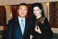 Aliphoto-Lucia Aliberi with the Turkmen Politician-Concert-Congress Centre-Ashgabat-Turkmenistan-Official Party-Special Gala Concert-Krizia Fashion:http://www.luciaaliberti.it #luciaaliberti #maysayazmuhammedova #akjatajiyewnanurberdiyewa # congresscentre #ashgabat #turkmenistan #galaconcert #kriziafashion  