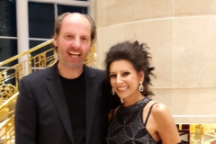 Aliphoto-Lucia Aliberti with her Manager Stefan Schmerbeck-Special Gala Concert-Congress Centre-Ashgabat-Turkmenistan-Official Party-Krizia Fashion:http://www.luciaaliberti.it #luciaaliberti #stefanschmerbeck #congresscentre #ashgabat #turkmenistan #concert #party #kriziafashion