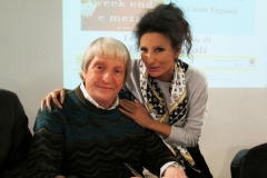 Aliphoto-Lucia Aliberti with the Italian Art Critic and Historian Prof. Flavio Caroli-New Book-L'arte italiana in quindici weekend e mezzo-Palazzo Reale-Milan-Exhibition:http://www.luciaaliberti.it #luciaaliberti #flaviocaroli #palazzoreale #milan #exhibition