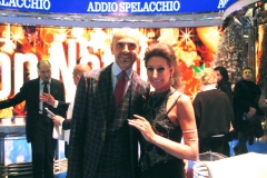 Aliphoto-Lucia Aliberti with the Italian Event Planner Bridal Designer Enzo Miccio-RAI 1-Porta a Porta-TV Show-Krizia Fashion:http://www.luciaaliberti.it #luciaaliberti #enzomiccio #portaaporta #tvshow #rai1 #kriziafashion