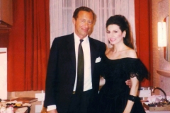 Aliphoto-Lucia Aliberti with the Managing Director Chemie Holding GmbH Claudio Lorenzo Valerio-Staatsoper Hamburg -La Traviata-Dressing Room:http://www.luciaaliberti.it #luciaaliberti #claudiovalerio #staatsoper #latraviata #hamburg #dressingroom