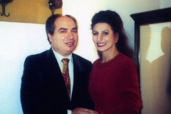 Aliphoto-Lucia Aliberti with the actor Gilberto Idonea-Teatro Bellini-Catania-Opera-I Puritani-Catania-Dressing Room-Makeup Session:http://www.luciaaliberti.it #luciaaliberti #gilbertoidonea #teatrobellini #catania #ipuritani #opera #dressingroom #makeupsession