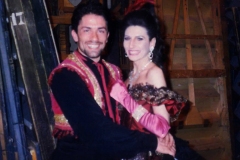 Aliphoto- Lucia Aliberti with the dancer Raffaele Paganini-Opera-La Traviata-Rome Opera House-Nagoya-Japan Tour-Back Stage:http://www.luciaaliberti.it #luciaaliberti #raffaelepapanini #romeoperahouse #nagoya #japantour #latraviata #opera #backstage