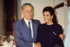 Lucia Aliberti with the President of the Competition "Adriano Belli" Avv. Carlo Belli⚘Teatro Nuovo Gian Carlo Menotti⚘Spoleto⚘Concert⚘Dressing Room⚘:http://www.luciaaliberti.it #luciaaliberti #carlobelli #teatronuovogiancarlomenotti #spoleto #concert #dressingroom