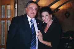 Lucia Aliberti with the Chief Executive Officer at Teatru Manoel Ray Attard⚘Concert for the Unification of Italy under the Patronage of the President of the Italian Republic⚘Teatru Manoel⚘Malta⚘Photo taken from the Video⚘Official Party⚘Armani Fashion⚘:http://www.luciaaliberti.it #luciaaliberti #rayattard #teatrumanoel #malta #concertfortheunificationofitalyunderthepatronageofthepresidentoftheitalianrepublic #italianembassy #video #officialparty #armanifashion