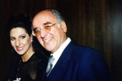 Lucia Aliberti with the German Entertainer Alfred Biolek⚘Kölner Philharmonie⚘Special Gala Concert⚘Back Stage⚘Live TV Recording⚘Photo taken from the TV⚘TV Portrait⚘La Perla Fashion⚘:http://www.luciaaliberti.it #luciaaliberti #alfredbiolek #kolnerphilharmonie #koln #backstage #galaconcert #tvrecording #tvportrait #laperlafashion
