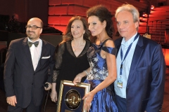 Lucia Aliberti with the Konzertmanager Gerhard Kampfe and the musicologists and journalists Caterina Andò and Prof.Giuseppe Montemagno⚘Special Gala Concert⚘Gendarmenmarkt⚘Classic Open Air⚘Berlin⚘Lucia Aliberti celebrated 40 years of International Career and received the "Bellini d'Oro" Award⚘On Stage⚘Photo taken from the Video⚘TV Portrait⚘Escada Fashion⚘:http://www.luciaaliberti.it #luciaaliberti #gerhardkampfe #giuseppemontemagno #caterinaando #gendarmenmarkt #berlin #bellinidoro #concert #classicopenair #onstage #video #tvportrait #escadafashion