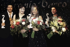 Lucia Aliberti with the Italian actors Pierfrancesco Favino and Ornella Muti⚘the German actress Martina Gedeck⚘Awarded⚘"Premio Bacco"⚘During the Berlin Film Festival⚘Special Gala⚘La Perla Fashion⚘Photo taken from the Newspaper⚘TV Portrait⚘:http://www.luciaaliberti.it #luciaaliberti #pierfrancescofavino #martinagedeck #ornellamuti #premiobacco #berlinfilmfestival #berlin #specialgala #video #tvportrait #laperlafashion