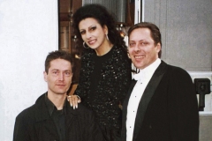 Lucia Aliberti with the Director of the Festival "Klassik am See“Joachim Arnold and the Slovak conductor Peter Feranec⚘Losheim⚘Saarbrucken⚘Open Air Concert⚘La Perla Fashion⚘:http://www.luciaaliberti.it #luciaaliberti #peterferanec #joachimarnold #festivalklassikamsee #losheim #saarbrucken #openairconcert #laperlafashion