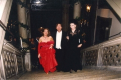 Photo Franziska v.Ungern-Sternberg-Lucia Aliberti with Baroness Dr. Franziska v.Ungern-Sternberg and Ulrich Urban-Palazzo Pisani Moretta-Venice-Special Event:http://www.luciaaliberti.it #luciaaliberti #franziskav.ungern-sternberg #ulrichurban  #palazzopisanimoretta #venice #specialevent