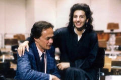 Photo Joseph Klaes-Lucia Aliberti with the Leiter der Kulturabteilung Bayer AG-Leverkusen Nikolas Kerkenrath-Concert-On Stage-Rehearsals:http://www.luciaaliberti.it #luciaaliberti #nikolaskerkenrath #leverkusen #concert #rehearsals 