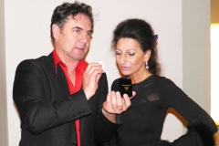 Photo  Mannozzi Studio-Lucia Aliberti with the Make Up Artist Marco Mannozzi-Concert-Philharmonie Berlin-Wolford Fashion-Mannozzi's  make-up powder:http://www.luciaaliberti.it #luciaaliberti #marcomannozzi #philharmonieberlin #berlin #wolfordfashion #mannozzi'smakeuppowder