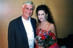 Photo Marco Mannozzi-Lucia Aliberti with the journalist Piero Badaloni-TV Portrait-RAI 1-TG1-Gendarmenmarkt-Classic Open Air-Special Concert-Berlin-Photo taken from the Video-TV Portrait-Dressing Room-Escada Fashion:http://www.luciaaliberti.it #luciaaliberti #pierobadaloni #rai1 #tg1 #gendarmenmarkt #classicopenair #concert #berlin #tvportrait #dressingroom #escadafashion
