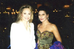 Photo Marco Mannozzi-Lucia Aliberti with the American movie star Faye Dunaway-Guests Stars-Berlin Film Festival-Cinema for Peace-Special Gala-Konzerthaus-Berlin-Photo taken from the Newspaper-TV News-TV Portrait-Escada Fashion:http://www.luciaaliberti.it #luciaaliberti #fayedunaway #berlinfilmfestival #cinemaforpeace #specialgala #konzerthaus #berlin #magazine #tvnews #tvportrait #video #escadafashion