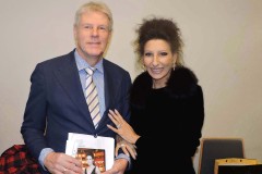  Lucia Aliberti with the musicologist and journalist Michael Horst⚘Belcanto-Symposion⚘Deutsche Oper Berlin⚘Berlin⚘Dressing Room⚘Escada Fashion⚘:http://:www.luciaaliberti.it #luciaaliberti #michaelhorst #belcantosymposion #deutscheoperberlin #berlin #dressingroom #escadafashion