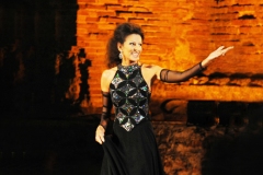 Photo Matteo Arrigo-Lucia Aliberti-Greek Theatre-On Stage-Taormina-Portrait Series-Krizia Fashion:http://www.luciaaliberti.it #luciaaliberti #greektheatre #taormina #concert #onstage #kriziafashion