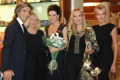 Photo Michele Pinna-Lucia Aliberti  with the jornalists Roberto Alessi,Renata Meroni and Silvana Giacobbini-the Fashion Designer Betta Guerreri -Gala Concert-Viva Verdi-Auditorium-Orchestra Sinfonica di Milano Giuseppe Verdi-Milan-TV Portrait-Escada Fashion:http://www.luciaaliberti.it #luciaaliberti #jaderbignamini #silvanagiacobbini #robertoalessi #renatameroni #bettaguerreri #auditorium #milan #galaconcert #vivaverdi #orchestrasinfonicadimilanogiuseppeverdi #tvportrait #escadafashion