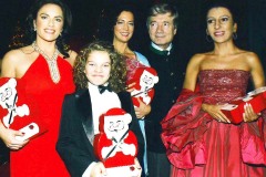 Photo taken from the magazine-Lucia Aliberti with the actress and author Christine Neubauer-the actress Barbara Wussow-the actor Christian Wolff-Charity Gala Concert"-Herkulessaal-Munich-Photo taken from the Magazine-TV Portrait-TV News-Escada Fashion:http://www.luciaaliberti.it #luciaaliberti #christineneubauer #barbarawussow #christianwolff #herkulessaal #munich #charitygala #video #tvnews #tvportrait #escadafashion