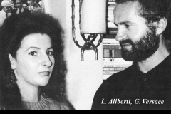 Photo taken from the Newspaper-Lucia Aliberti with Gianni Versace-Teatro alla Scala-Milan-Opera-Don Pasquale-Costumes by Gianni Versace-Party:http://www.luciaaliberti.it #luciaaliberti #gianniversace #robertoabbado #costumesbygianniversace #teatroallascala #milan #donpasquale #opera #gaetanodonizetti #party