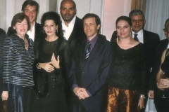 Photo taken from the Newspaper-Lucia Aliberti with the German First Lady Eva Luise Koehler-Anniversary Gala in favor of the Chaim Sheba Medical Center in Tel Aviv-Charity Concert-Schloss Bellevue-Berlin-TV Portrait-Video-La Perla Fashion:http://www.luciaaliberti.it #luciaaliberti #evaluisekoehler #schlossbellevue #berlin #chaimshebamedicalcenterintelaviv #charitygalaconcert #video #tvportrait #officialparty #laperlafashion