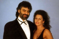 Photo taken with iPhone-Lucia Aliberti with Andrea Bocelli-TV Show-Carreras Gala-Leipzig-Live TV Recording-TV Portrait:http://www.luciaaliberti.it #luciaaliberti #andreabocelli #carrerasgala #leipzig #tvshow #livetvrecording #tvportrait #tvnews