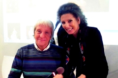 Photo taken with iPhone-Lucia Aliberti with the Italian Art Critic and Historian Prof. Flavio Caroli-New Book-ll Museo dei Capricci 200 quadri da rubare-Palazzo Reale-Milan-Exhibition-Chanel Fashion:http://www.luciaaliberti.it #luciaaliberti #flaviocaroli #palazzoreale #milan #exhibition #chanelfashion