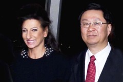 Photo taken with iPhone-Lucia Aliberti with the President of the NTDV Television Zhong Lee-Special Gala Concert-Carnegie Hall-New York-NTDV Television-Interview-Party-Armani Fashion:http://www.luciaaliberti.it #luciaaliberti #zhonglee #carnegiehall #newyork #galaconcert #ntdvtelevision #tvportrait #video #interview #party #armanifashion