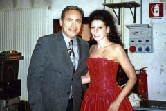 Photo taken with iPhone-Lucia Aliberti with the actor Enzo De Caro-Guests Stars-59th Edition of the Premio Italia-Teatro Nuovo-Verona-Back Stage-RAI 1-Live TV Recording-Escada Fashion:http://www.luciaaliberti.it #luciaaliberti #enzodecaro #premioitalia #teatronuovo #verona #rai1 #livetvrecording #backstage #escadafashion