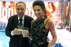 Photo taken with iPhone-Lucia Aliberti with the  journalist and writer Bruno Vespa-TV Show-Porta a Porta-RAI 1-Rome-Krizia Fashion:http://www.luciaaliberti.it #luciaaliberti  #brunovespa #portaaporta #rai1 #rome #tvshow #kriziafashion