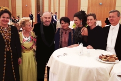 Photo taken with iPhone-Lucia Aliberti with the Vice Premier of Turkmenistan Maysa Yazmuhammedova and Turkmen Politician Akja Tajiyewna Nurberdiyewa-the tenor Neil Shicoff-the mezzosoprano Vesselina Kasarova-the conductor Wolfgang Harrer-Dr.Neda-Special Gala Concert-Congress Centre-Ashgabat-Turkmenistan-TV Portrait-Krizia Fashion:http://www.luciaaliberti.it #luciaaliberti #maysayazmuhammedova #akjatajiyewnanurberdiyewa #neilshicoff #vesselinakasarova #wolfgangharrer #neda #congresscentre #ashgabat #turkmenistan #galaconcert #kriziafashion