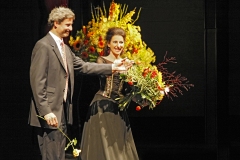 Lucia Aliberti with the pianist Markus Henn⚘Special Gala Concert⚘Theater Chemnitz⚘Chemnitz⚘On Stage⚘Photo taken from the newspaper⚘Escada Fashion⚘:http://www.luciaaliberti.it #luciaaliberti #markushenn #theaterchemnitz #chemnitz #galaconcert #onstage #escadafashion