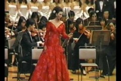 Photo taken from the Life TV Recording-Lucia Aliberti-Opera-La Traviata-Concert-Suntory Hall-Tokyo-On Stage-Photo taken from the TV-Hanae Mori Fashion:http://www.luciaaliberti.it #luciaaliberti #suntoryhall #tokyo #concert #opera #latraviata #onstage #hanaemorifashion