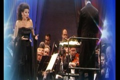 Photo taken frpm the Live TV-Lucia Aliberti with the conductor Oleg Caetani-Dresden's Summer Open Air Concert-Dresden-Mdr TV Recording-On Stage-Portrait Series-Escada Fashion:http://www.luciaaliberti.it #luciaaliberti #olegcaetani #concert #dresden #openair #dresdenssummer #mdrtelevisionrecording #onstage #portraitseries #escadafashion