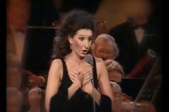 Photo taken from the TV Show-Lucia Aliberti-TV Show-Carreras Gala-Leipzig-Live TV Recording-Moderator the German Journalist Axel Bulthaupt-On Stage-La Perla Fashionh:ttp://www.luciaaliberti.it #luciaaliberti #carrerasgala #axelbulthaupt #andreabocelli #leipzig #tvshow #livetvrecording #onstage #laperlafashion